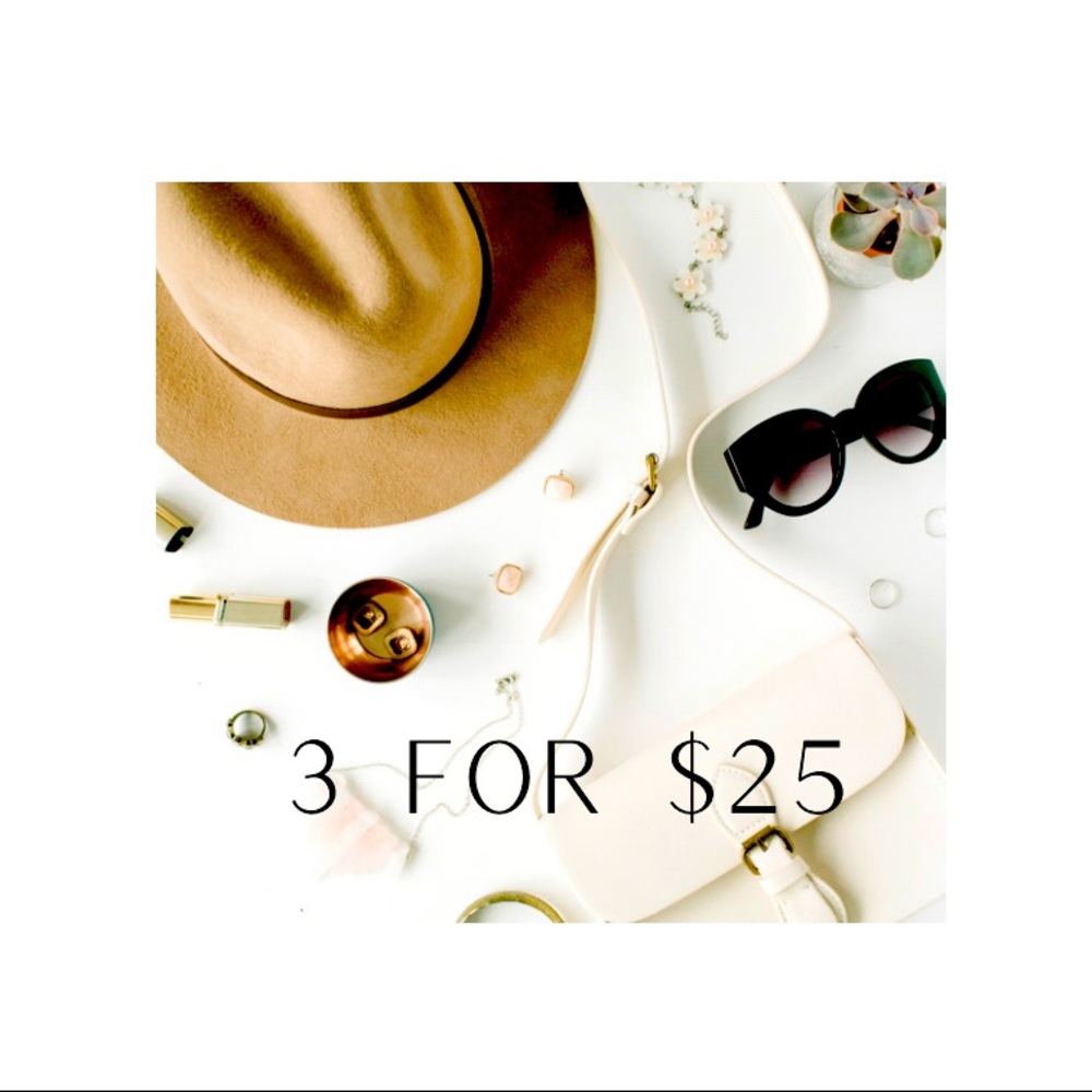 Bundle and Save 3 for 25 + free shipping 🥳🥳 what a deal!!